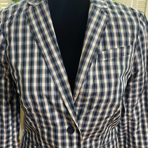 Banana Republic plaid blazer - Picture 2 of 6